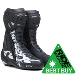 Motorcycle Boots Tcx Rt-race Black Grey White Nbg Motorbike New. Price: $333.14.