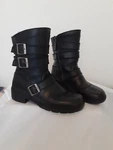 Milwaukee Motorcycle Clothing Co MB253 Cameo Women Leather Biker Boots Size 8 Pre-owned. Price: $36.00.