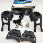 Exustar Multi-pedal System Adapter Toe Clips For Clipless Open Box New. Price: $11.95.