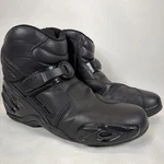 Alpinestars S-MX2 Black Leather Low Motorcycle Street Riding Boots Mens 11.5 Pre-owned. Price: $69.95.