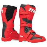 Thor Blitz Xr Mens Mx Atv Offroad Boots - Red/charcoal Size 12 New. Price: $159.95.