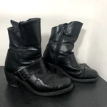 Harley Davidson Boulder Biker Riding Boots Woman 7.5 Model 88351 Pre-owned. Price: $47.99.
