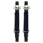 Hot Leathers Skull Bones Pant Bungees - BUA2016 New. Price: $17.96.