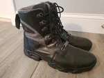Harley-davidson D96048 Men's Flint Black Leather Waterproof 12M Motorcycle Boots Pre-owned. Price: $54.99.