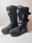 Fox COMP3 Youth Motocross Boots Size Y4 Pre-owned. Price: $59.95.