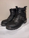 Milwaukee Motorcycle Co Leather Boots MB223 8 Women's 9 Heavy Punk Goth Pre-owned. Price: $55.00.