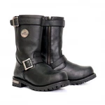 Hot Leathers BTM1005 Men's Black 10-INCH Tall Round Toe Engineer Boots New. Price: $169.95.