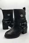 Harley-davidson Women Howell 7" Harness Motorcycle Boot Black D84665 -6.5-M Pre-owned. Price: $85.00.
