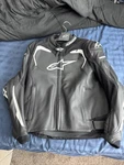 Alpinestars Gp Pro Air Jacket Black/white Pre-owned. Price: $350.00.