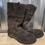 Milwaukee MBM9063- Size 15- Men's Classic Leather Motorcycle Engineer Boots Pre-owned. Price: $89.99.