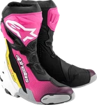 Alpinestars Supertech Boots - Black/magenta/white/yellow Us 12.5 Eu 48 New. Price: $649.95.