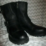Harley-davidson Women's Black Motorcycle Boots D81488 Size 6 Pre-owned. Price: $79.95.