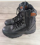 Milwaukee Leather #mbm 9110 Black Lace-up Boots Motorcycle Work Us Mens Size 13 Pre-owned. Price: $53.99.