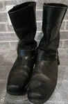 Xelement Butch Black Leather Harness Motorcycle Boots Mens Size 11 Style 1436 Pre-owned. Price: $72.00.