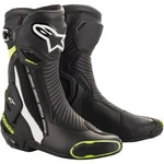Alpinestars Smx Plus V2 Boots, Black/white/flo Yellow New. Price: $539.95.