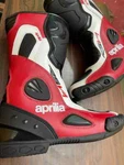 Aprilia RSV4 Motorbike Leather Boots Motorcycle Motocross Riding Shoes Ce New. Price: $169.99.