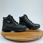 Womens Harley Davidson Black Leather Vibram Motorcycle Ankle Boots Size 6.5 Pre-owned. Price: $31.04.