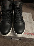 Tcx Mens Motorcycle Boots/sneakers Size 9 Black Leather New. Price: $140.00.