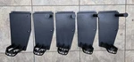 (4) Fly Racing Motorcycle Cowboy Boot Wall Display For Retail Store Used. Price: $37.55.