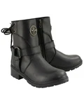 Milwaukee Leather Women's Harness Zip-up Motorcycle Boot Round Toe MBL9313 New. Price: $147.89.
