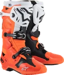 Alpinestars Tech 10 Enduro Offroad Boots Flo Orange/bk/wht Size 8 W/free Socks New. Price: $749.95.