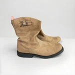 Harley Davidson Men Tan Suede Leather Zipper Motorcycle Boots Sz 13 D93705 Pre-owned. Price: $63.20.