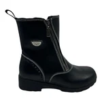 Milwaukee Motorcycle Boots Womens 11 Black Good Leather Front Zip MVB206 Pre-owned. Price: $51.64.