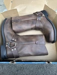 River Road Harness Style Boots Brown Size 10.5 Us Motorcycle New. Price: $140.00.