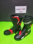 Ducati Waterproof Black, Red With White Motorcycle Boots Speed Evo C1 Pre-owned. Price: $215.00.