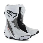 Alpinestars Supertech Vented Motorcycle Boots White / Mid Grey Black New. Price: $714.62.