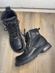 Harley Davidson Biker Boots Womens Size 8 Black Leather 91541 Zipper Pre-owned. Price: $89.99.