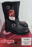Dingo DI19040 10" Black Leather Engineer Biker Moto Harness Boots Mens New. Price: $116.49.