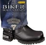 6" Motor Head Biker Boot Stirrups New. Price: $26.95.