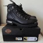 Harley-davidson Electron Men Black Leather Motorcycle Boots D96017 Sz 13 New. Price: $165.95.