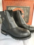Milwaukee Leather Men's 8 Double Sided Zipper Biker Boot MBM102 New With Box. Price: $109.99.