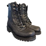 Milwaukee Black Leather Motorcycle Boots Trooper MB416 Freedom Flex Work Pre-owned. Price: $45.00.