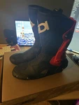Sidi Vertigo 2 Street Motorcycle Riding Boots Black/black/red Eu 44 Us 10 Pre-owned. Price: $220.00.