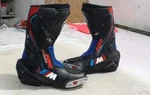 New Bmw Motorbike Leather Riding Boots For Men - Motorcycle Racing Biker. Price: $139.50.