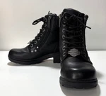 Women Size Harley Davidson Inman Mills Black Leather Motorcycle Boots D83877 Pre-owned. Price: $27.30.