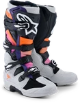 Alpinestars Tech 7 Offroad Boots Us 13 Black Light Grey Orange Magenta New. Price: $499.99.