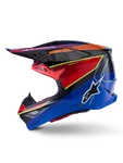 Alpinestars 8301223-7356-L Supertech SM10 Era Helmet Blu/rd/f Ylw Gloss Large New. Price: $839.95.