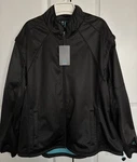 Axial Block Full Zip Black Jacket Cycling Men's Size 3XL-REMOVABLE Sleeves. New. Price: $35.00.