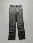 4TH Reckless Women Pant Black Leather Straight Leg High Rise Biker Relaxed Fit Pre-owned. Price: $24.64.