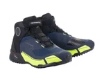 Alpinestars Cr-x Drystar Riding Shoes Motorbike/scooter Short Ankle Boots Blue New. Price: $201.14.