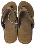 *new* Guy Harvey Mens 12 Santiago Marlin Sea Flip Flops Tan With Gum Soles *nwt*. Price: $35.09.