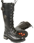Milwaukee Leather Women's 14" Lace Toe High Rise Boot Round Wide - MBL9355W New. Price: $183.59.