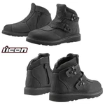 Icon El BAJO2 Street Motorcycle Riding Boots - Pick Size Black New. Price: $175.00.
