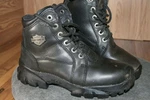 Harley Davidson Motorcycle Boots Leather 84299 Vibram Soles Women's Size 6.5 Pre-owned. Price: $261.50.