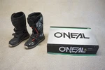 Oneal Element Squadron Youth Size Dirt Bike Moto Mx Off Road Boots Kids Y4 Pre-owned. Price: $75.00.