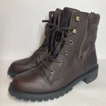 Women's Size 10 Harley Davidson D84767 Nolana Motorcycle Boots 9-INCH Brown Pre-owned. Price: $49.95.